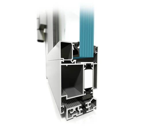 MB60 E-EI Coupe 3D Porte avec seuil