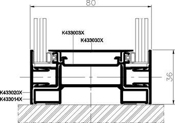 MB80-OFFICE Coupe profil